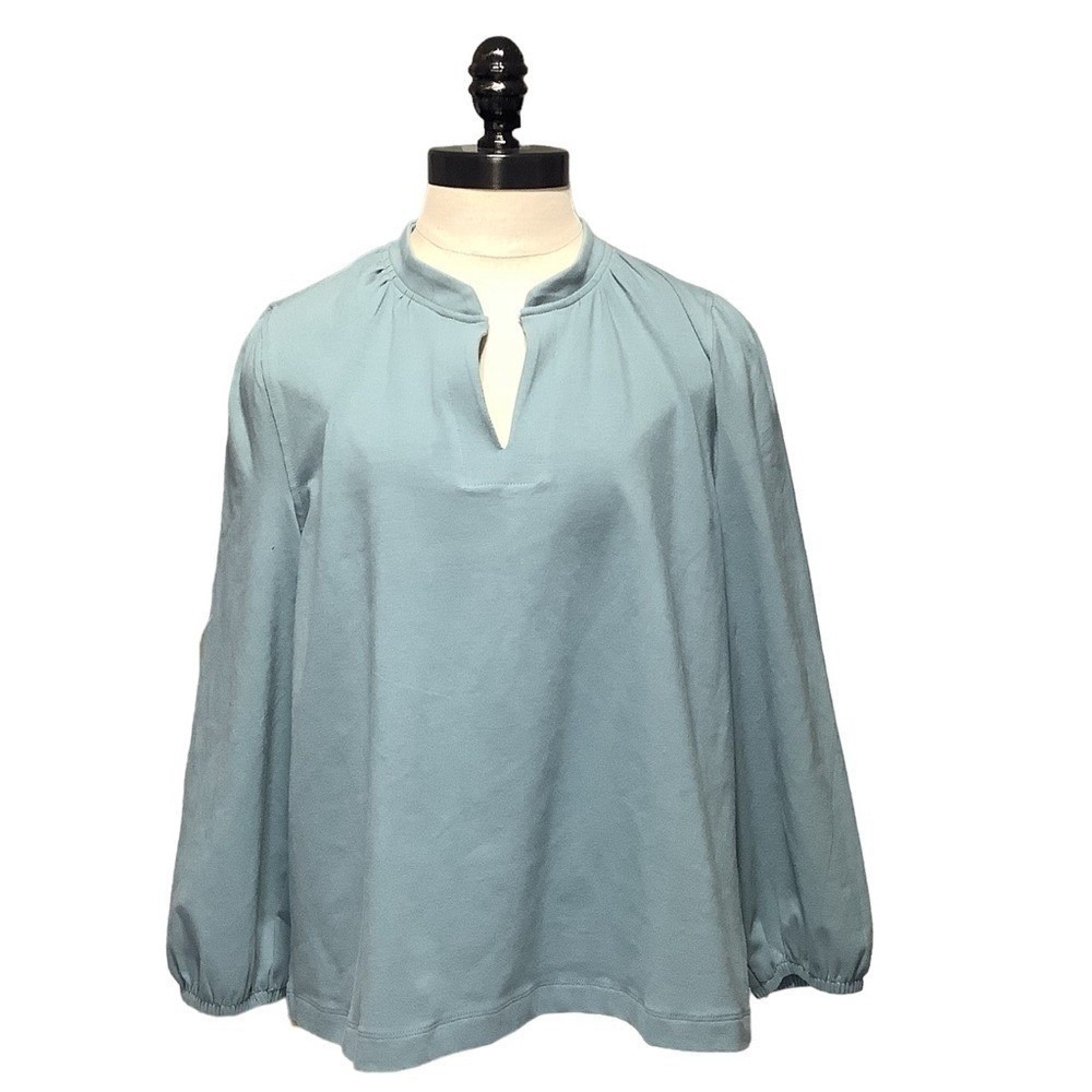 FREE‎ ASSEMBLY Sage Green Long Sleeve Knitted Blouse - Size L